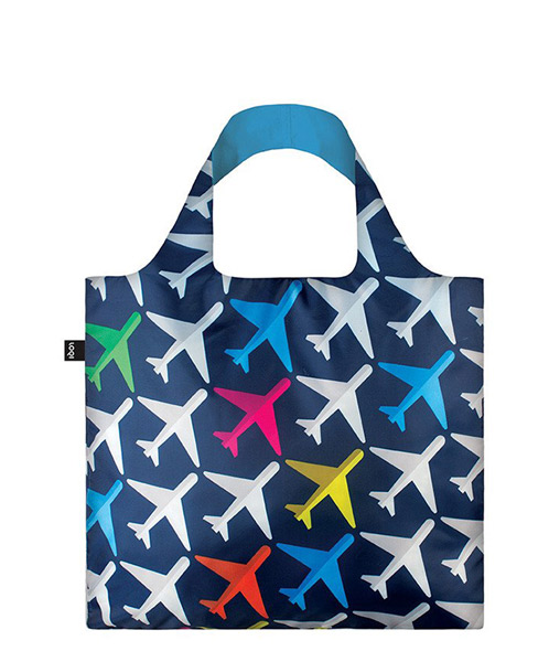 Airport Airplane Reusable Tote Bag
