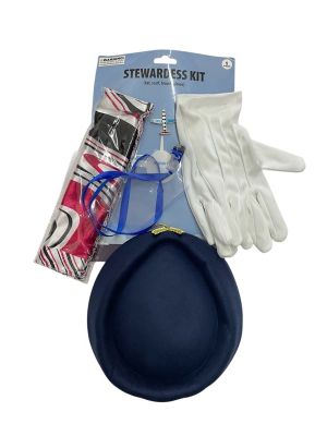 Stewardess Dress Up Kit