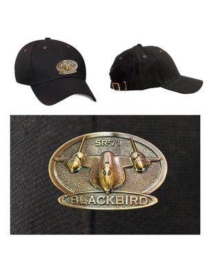 Lockheed SR-71 Blackbird Medallion Cap
