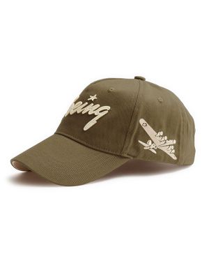 Boeing Applique Khaki Cap