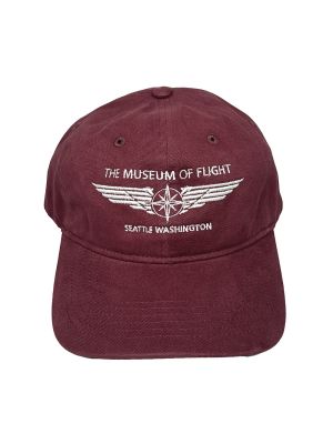 Compass Wings Maroon Cap
