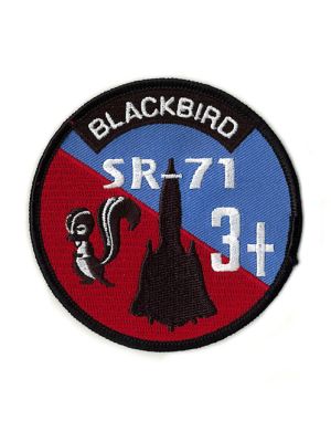 Lockheed SR-71 Blackbird 3+ Skunkworks Patch