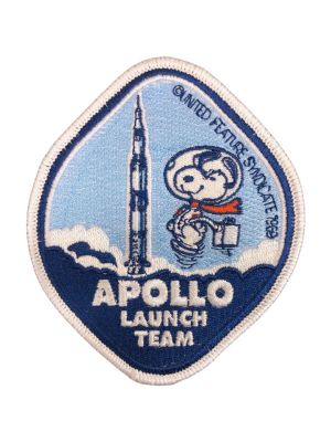 Astronaut Snoopy Apollo Launch Team Patch