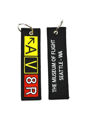 Embroidered AV8R Keychain