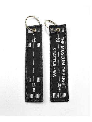 Boeing Field TMOF Runway Keychain