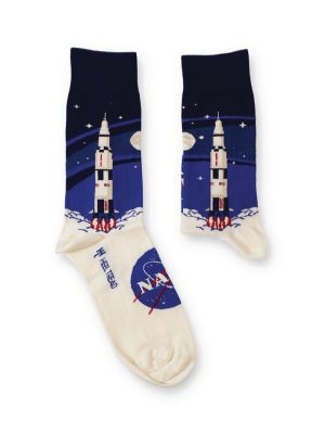 NASA Saturn V Rocket Socks