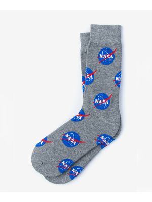 Grey NASA Vector Socks