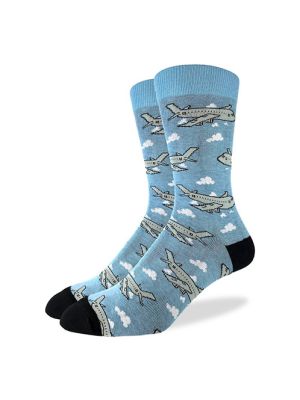 Jumbo Jet Airplanes Socks