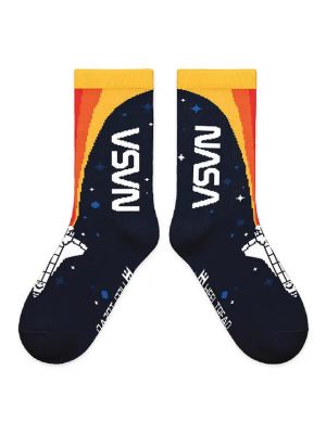 Youth NASA Space Shuttle Trail Socks
