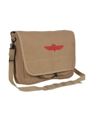 Canvas Israeli Paratrooper Messenger Bag
