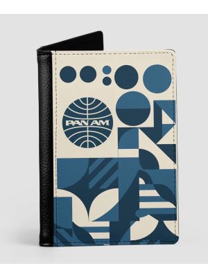 Pan Am Bauhaus Blue Passport Cover