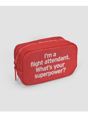 I'm A Flight Attendant Mini Packing Bag