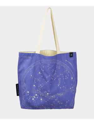 Star Chart Canvas Shoulder Tote