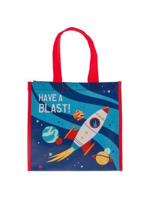 Have A Blast! Rocket Recycled Gift Bag
