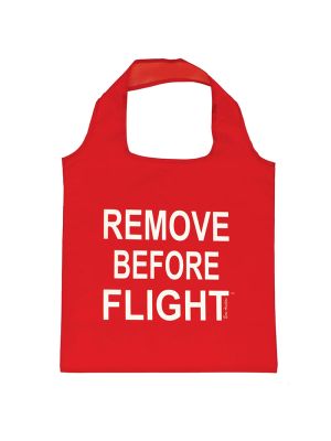 Remove Before Flight Reusable Foldable Tote