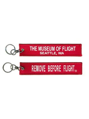 Remove Before Flight Keychain