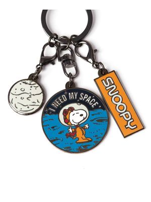 Astronaut Snoopy I Need My Space Keychain