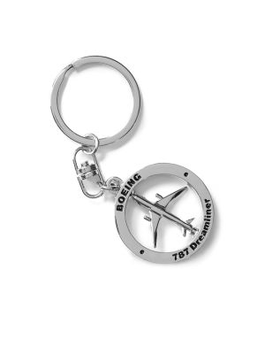 Boeing 787 Dreamliner Spinner Key Ring