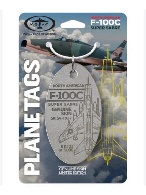 F-100C Super Sabre SN: 54-1927 Keychain
