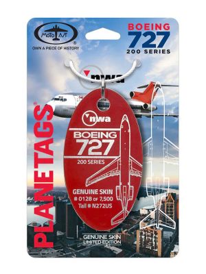 Northwest 727 # N7272US Keychain