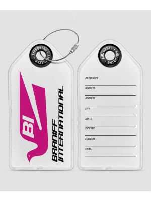 Braniff International Logo Luggage Tag