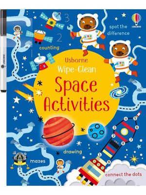 Wipe-Clean Space Activities