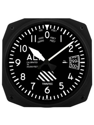 Square Altimeter 10 Inch Wall Clock