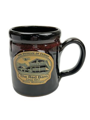 Red Barn 14oz Marble Glaze Mug