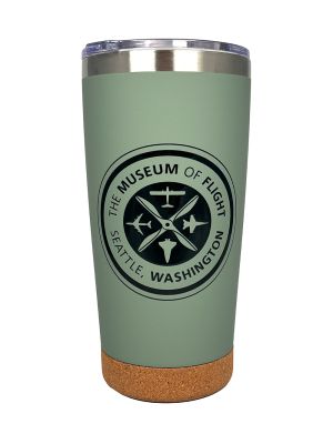 Aircraft Icons Propeller 20oz Moss Tumbler