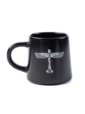 Boeing Vintage Logo Black Mug