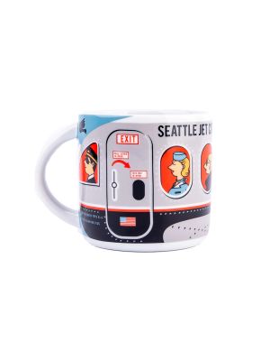 Seattle Jet Setter Porcelain Mug
