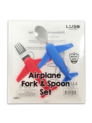 Airplane Fork & Spoon Set