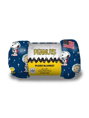 Snoopy Space Plush Blanket