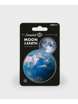 Animated Moon and Earth Magnets