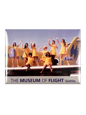 The Museum of Flight Stewardesses Magnet