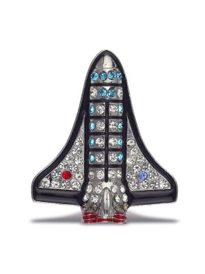 Sparkling Space Shuttle Magnet