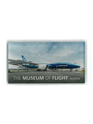 Boeing 787 Crossing Street Magnet