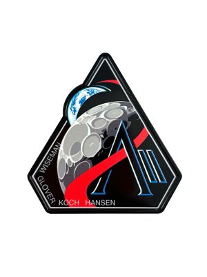 Artemis II Enamel Magnet