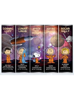 Snoopy Peanuts Space Chocolate 5-Bar Gift Pack