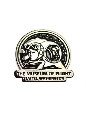 Aviator and Astronaut Pin