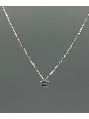 Small Star Silver Necklace
