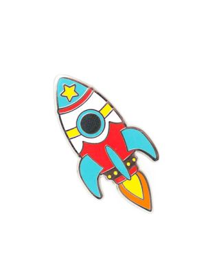 Rocket Enamel Pin