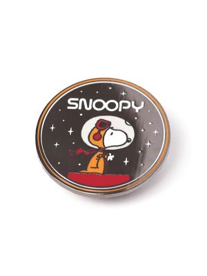 Astronaut Snoopy Round Pin