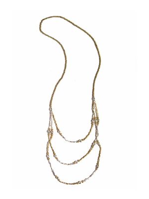 Two Tone Artillery Necklace