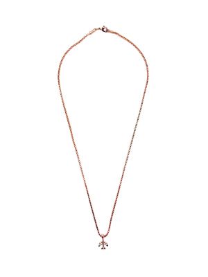 Rose Gold Airplane Necklace