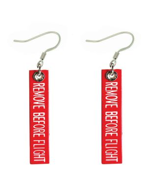 Remove Before Flight Earrings