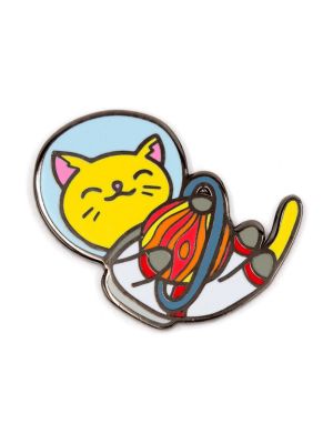 Astronaut Cat Enamel Pin