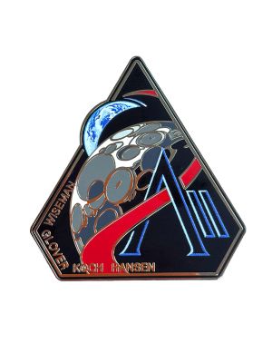 Artemis II Enamel Pin