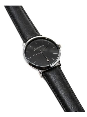 Boeing Women's Silver Rotating Airplane Watch