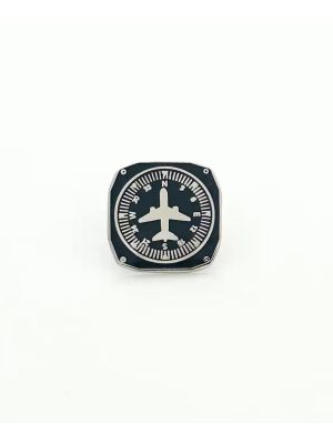 Airplane Heading Indicator Instrument Pin
